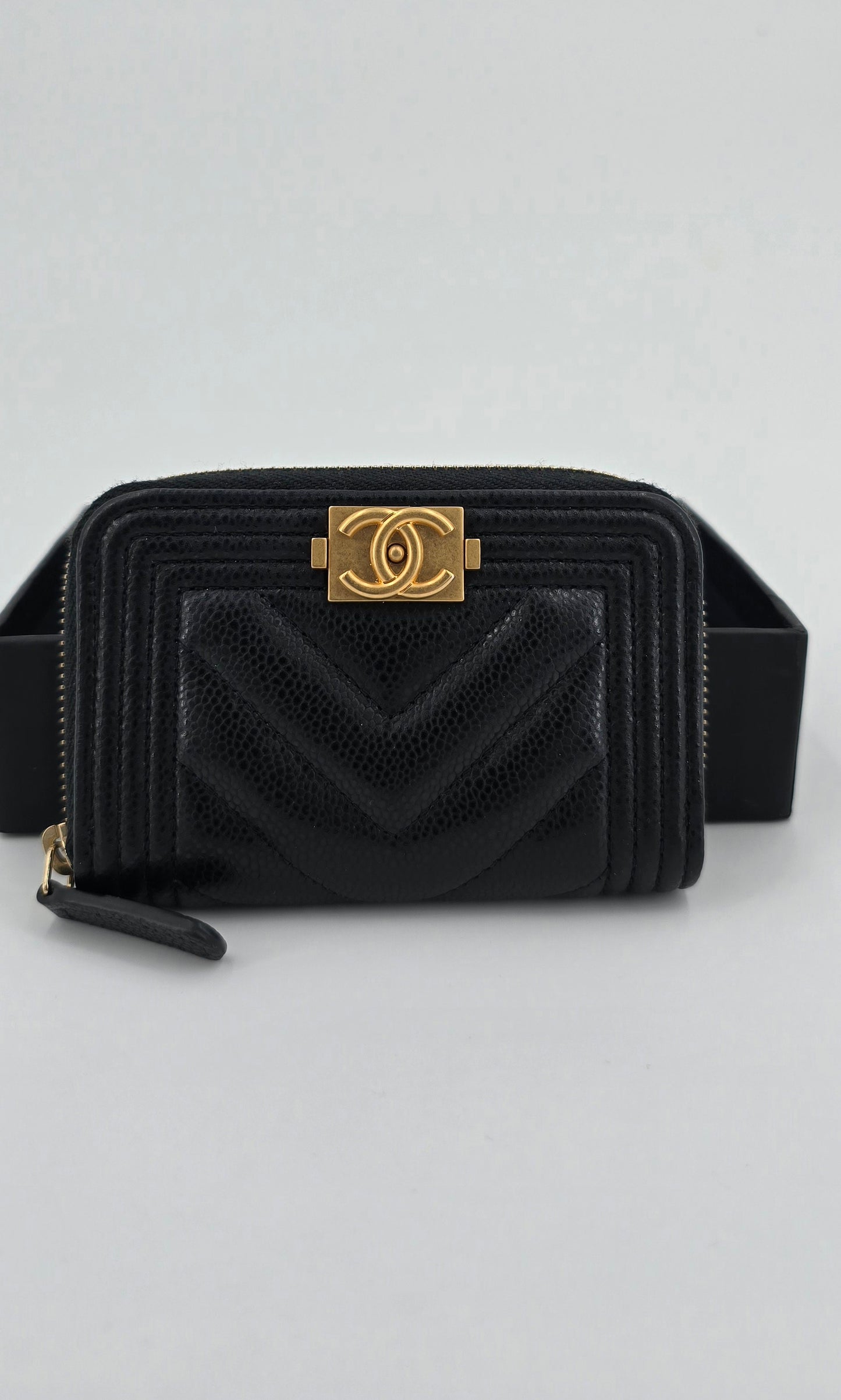 Chanel Boy portamonete/carte