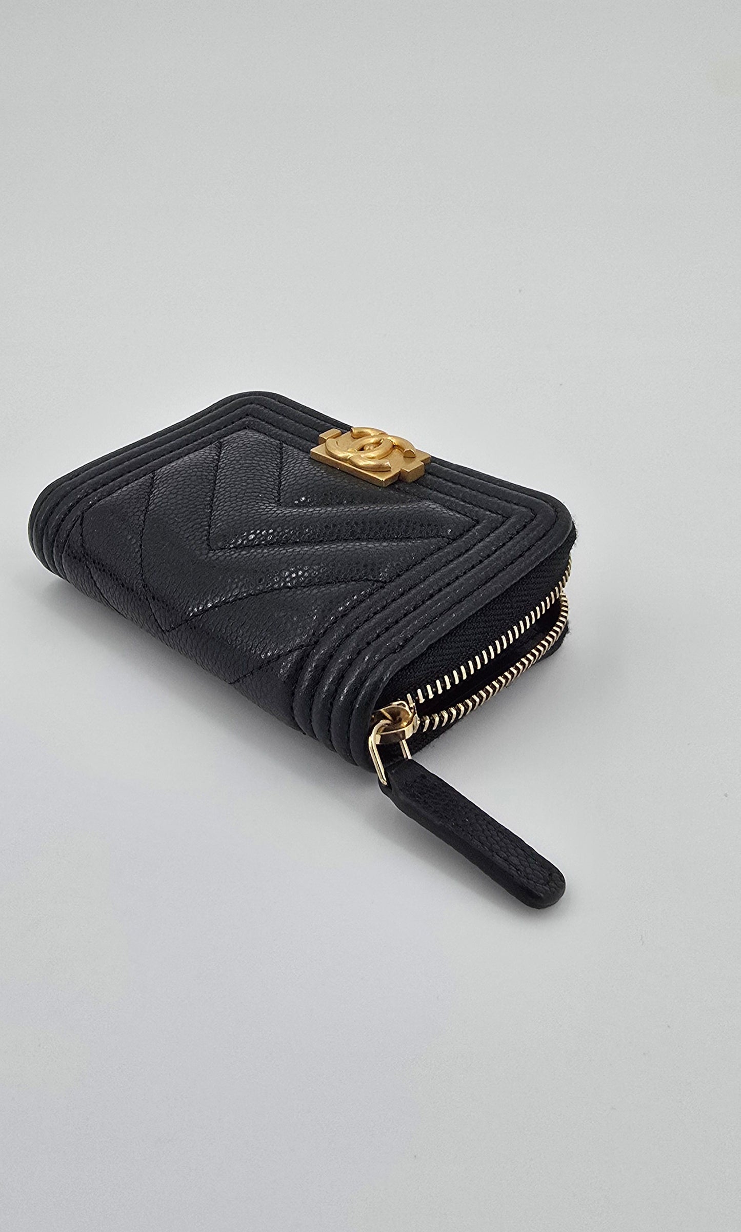 Chanel Boy portamonete/carte