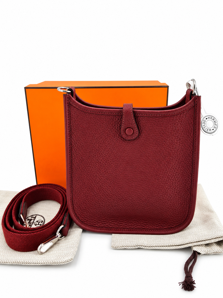 HERMÉS                                Evelyne16                         Amazone Rouge/Rouge