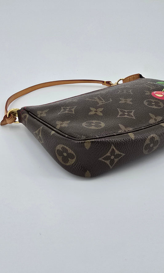 Louis Vuitton Pochette Accessoires Cherry Limited Edition