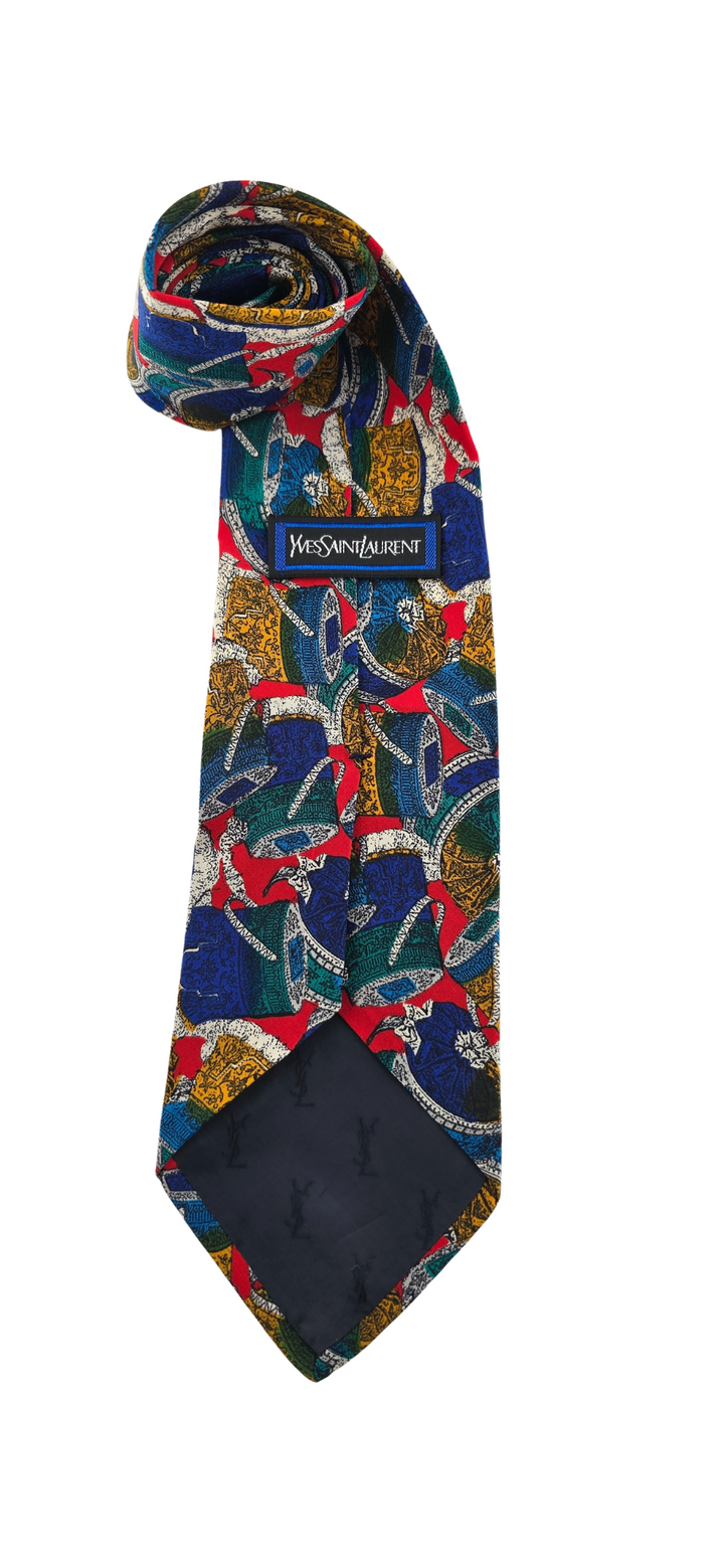 Vintage Cravatta Yves Saint Laurent