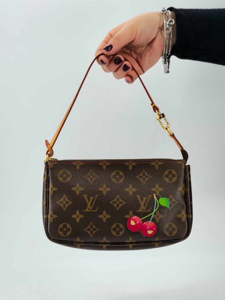 Louis Vuitton Pochette Accessoires Cherry Limited Edition