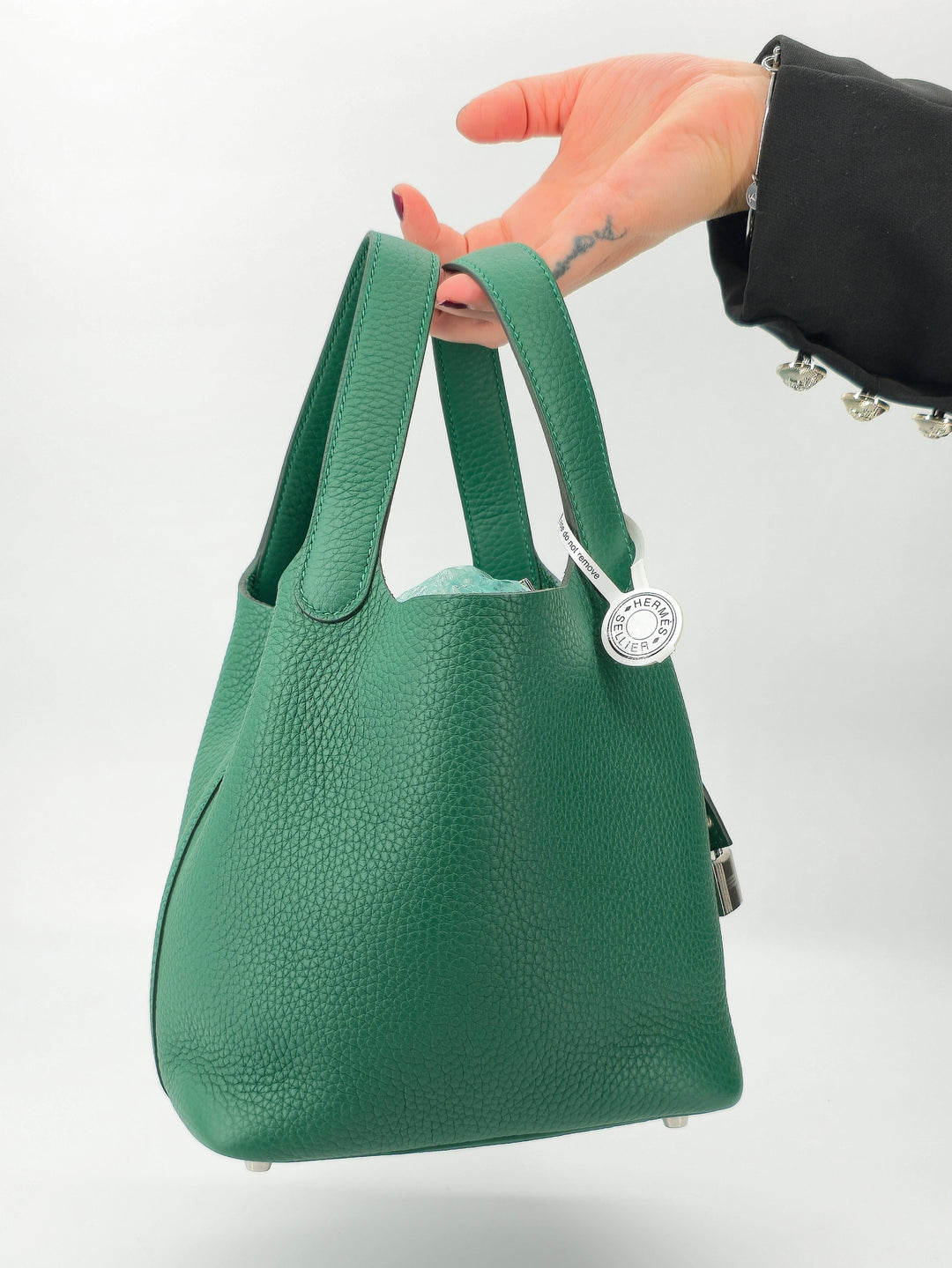 HERMÈS PICOTIN  18 VERT MOYEN