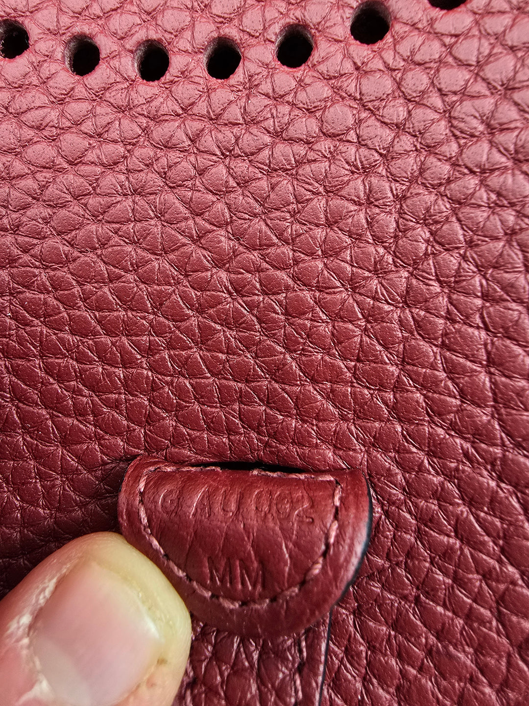 HERMÉS Evelyne 16 Amazone Rouge/Rouge
