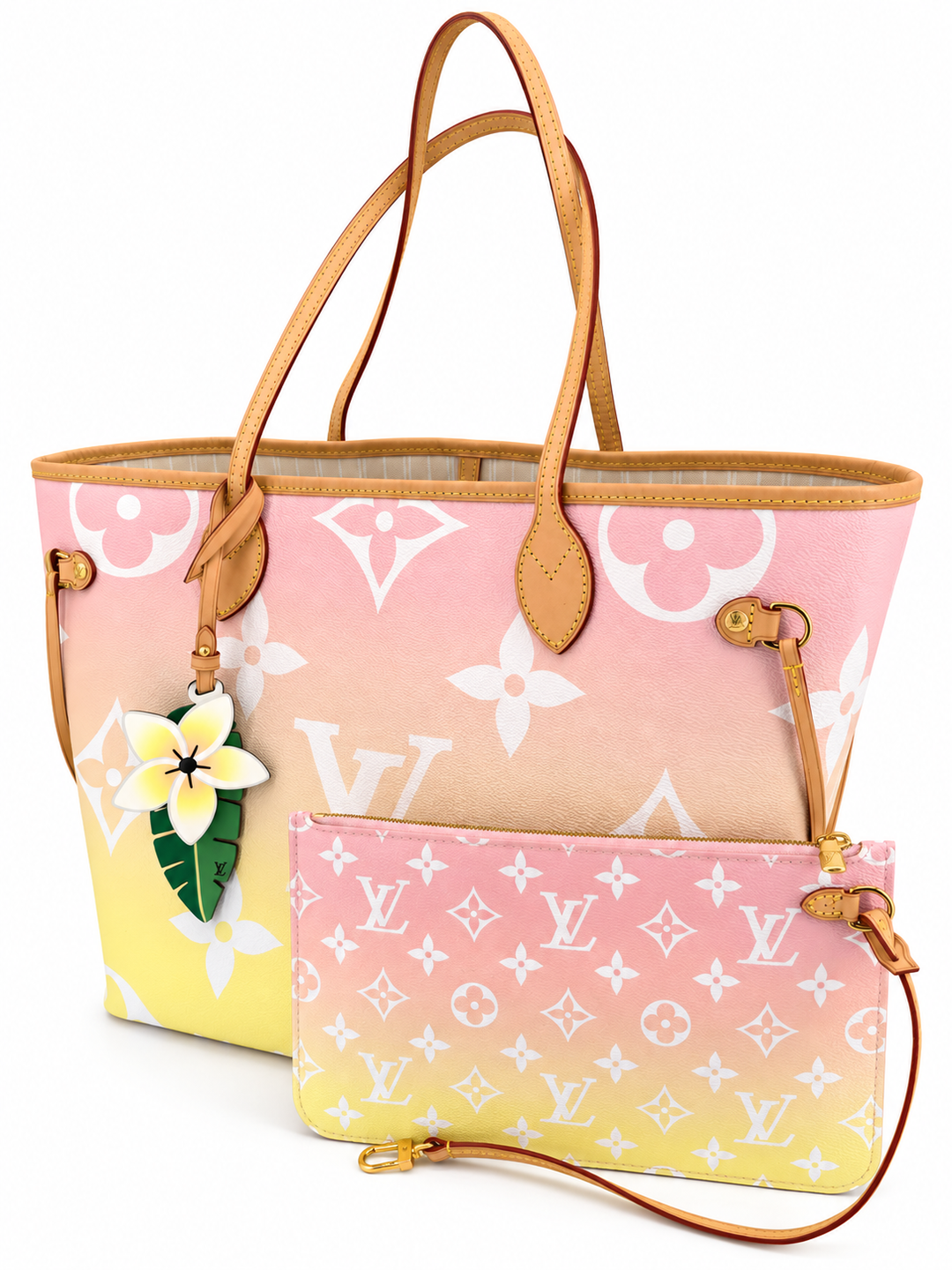 Louis Vuitton Neverfull MM Limited Edition "By The Pool"