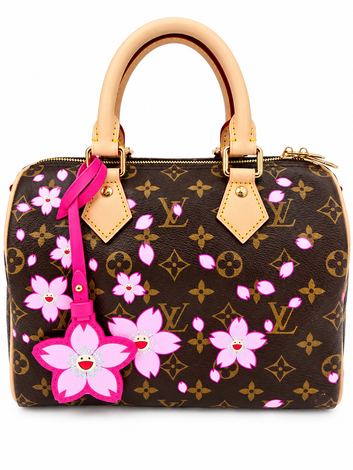 Louis Vuitton x Takashi Murakami Speedy Bandoulière 25 Cherry Blossom – Limited Edition 2025 🌸