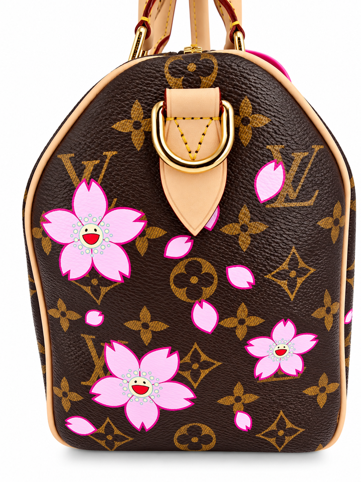 Louis Vuitton x Takashi Murakami Speedy Bandoulière 25 Cherry Blossom – Limited Edition 2025 🌸