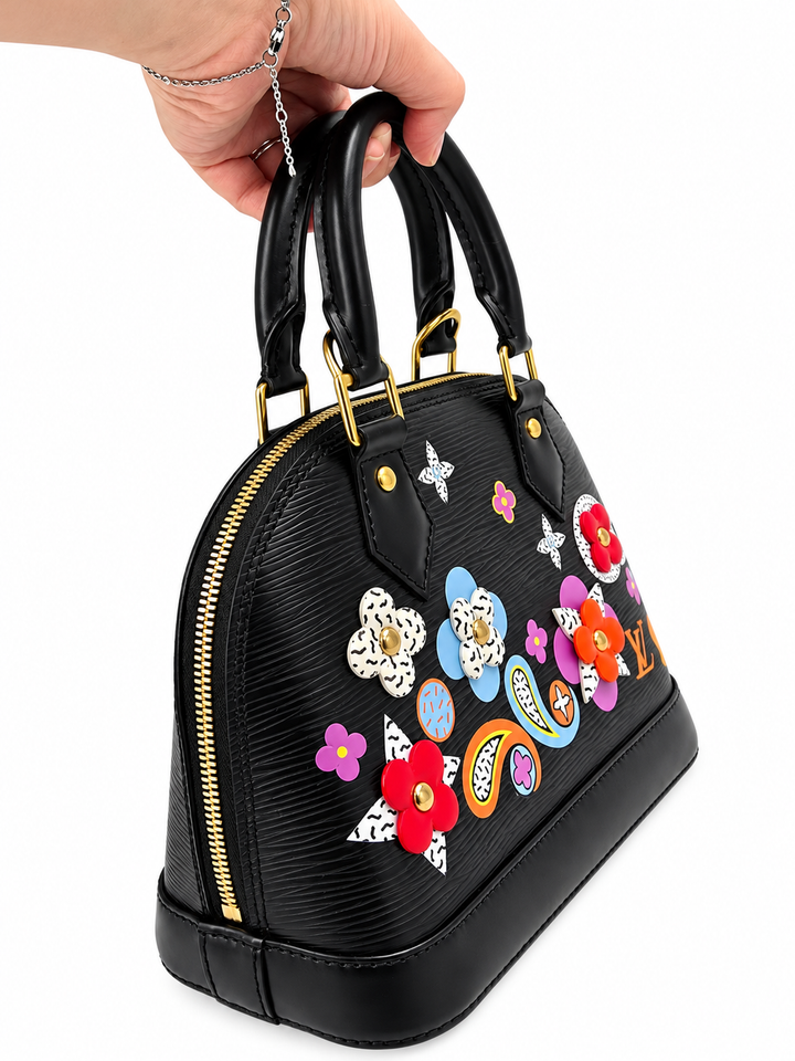 Louis Vuitton Alma BB Epi Blooming Flowers
