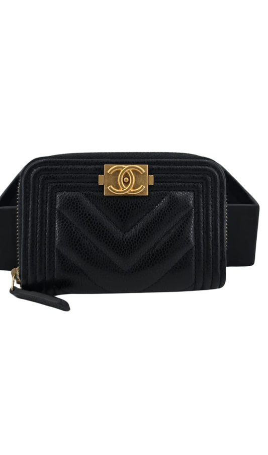 Chanel Boy portamonete/carte