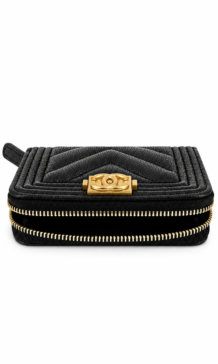 CHANEL BOY PORTAMONETE/CARTE
