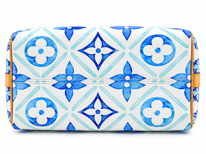 LOUIS VUITTON By The Pool Speedy Bandouliere 25 Lagoon Blue