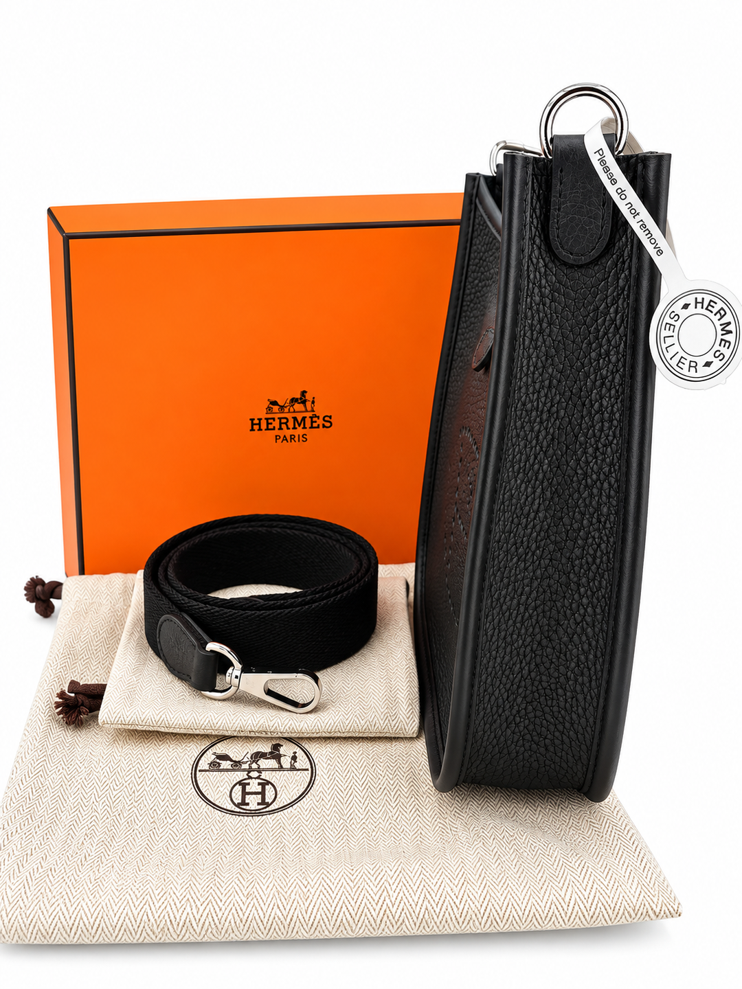 HERMÉS                                 Evelyne16                          Amazone Noir/Noir