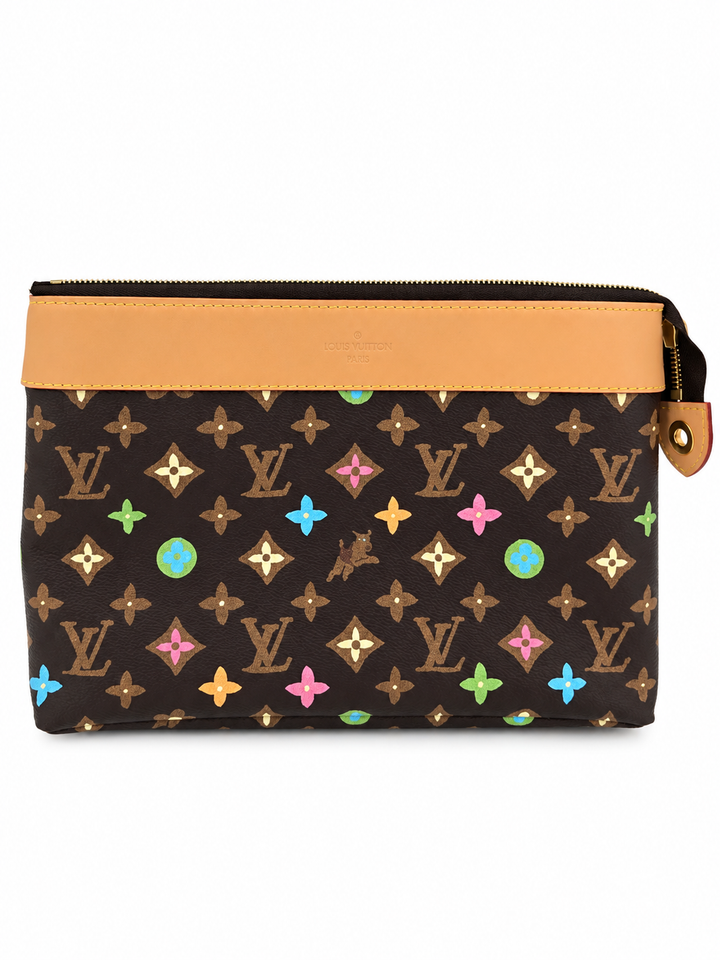 Louis Vuitton
x Tyler the Creator Voyage Souple pochette Limited Edition