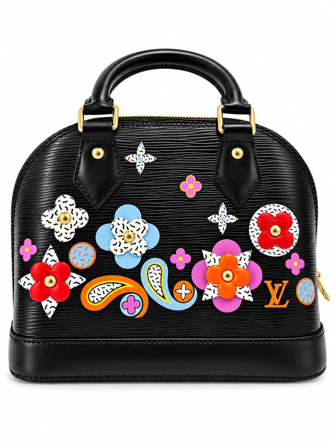 Louis Vuitton Alma BB Epi Blooming Flowers