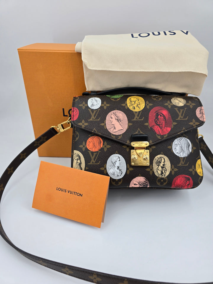 Louis Vuitton Pochette Métis x Fornasetti Monogram Cameo