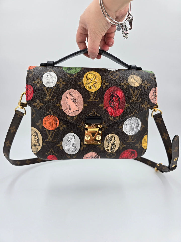 Louis Vuitton Pochette Métis x Fornasetti Monogram Cameo