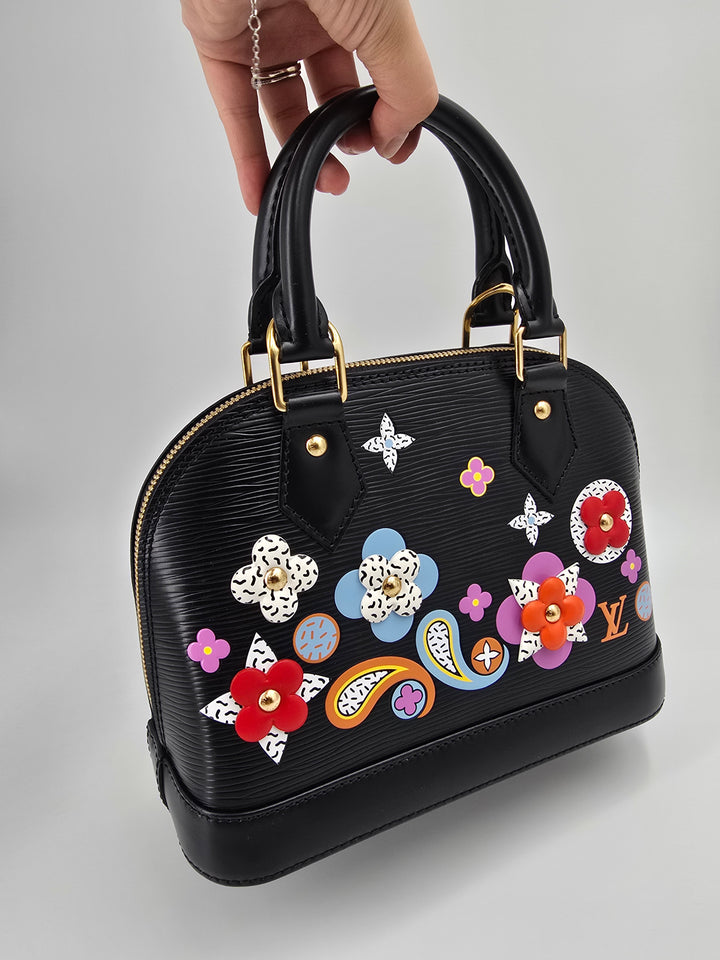Louis Vuitton Alma BB Epi Blooming Flowers