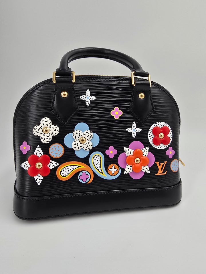Louis Vuitton Alma BB Epi Blooming Flowers