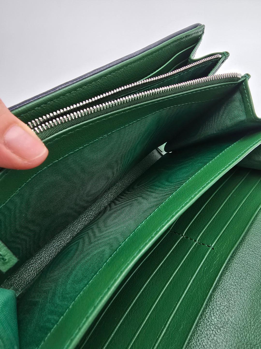 Wallet on chain GG Marmont Diagonal Jaquard